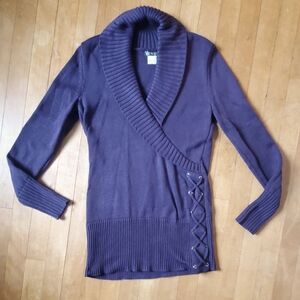Venus Side Laceup Sweater